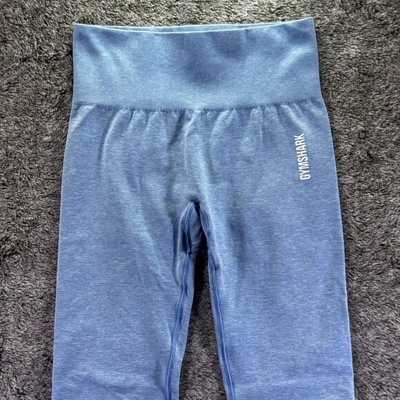 Gymshark Adapt Seamless Leggings Sz S Blue - Picture 4 of 10